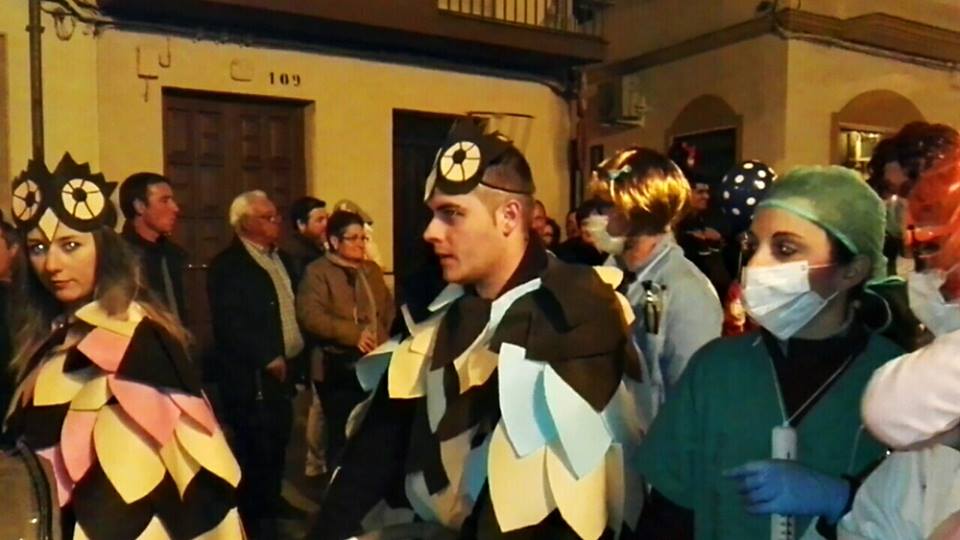 Fotografías de Carnaval en la calle de Cabra